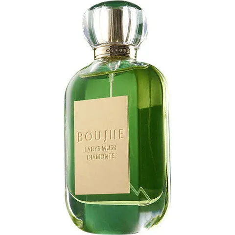 Boujie Musk Diamonte perfume bottle