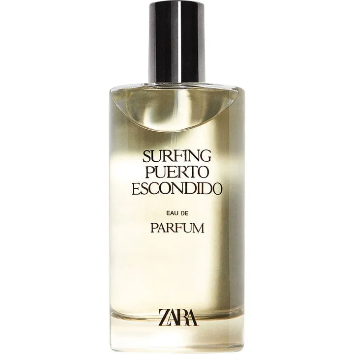 Zara Surfing Puerto Escondido perfume bottle