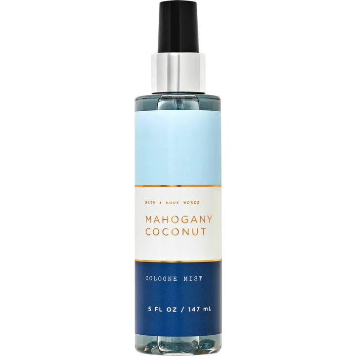 Bath & Body Works Mahogany Coconut perfume bottle