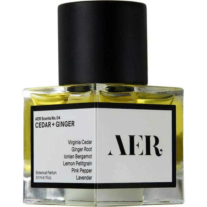 Raer Scents No. 04: Cedar + Ginger parfüm şişesi