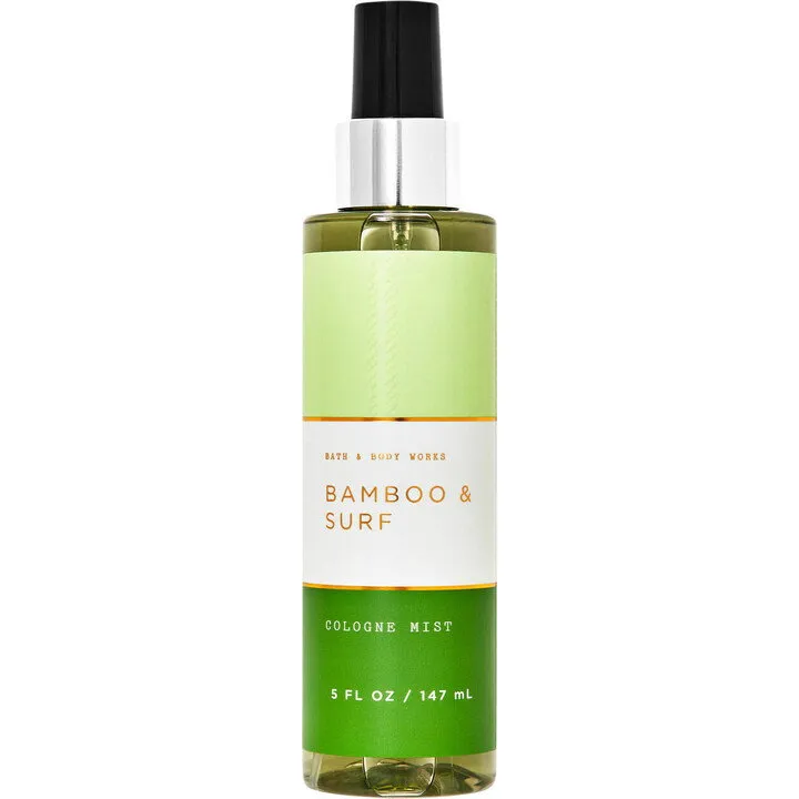 Bath & Body Works Bamboo & Surf parfüm şişesi
