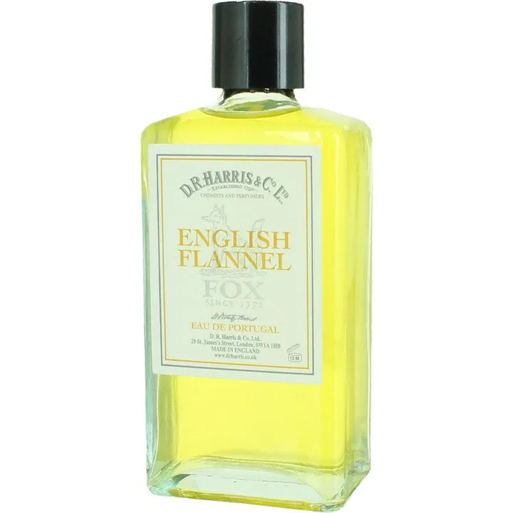 D. R. Harris English Flannel - Eau de Portugal perfume bottle