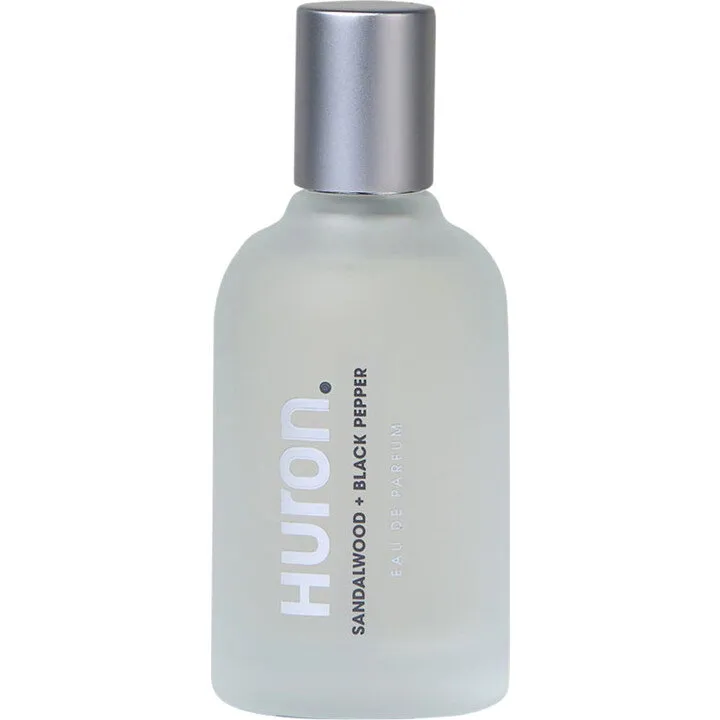 Huron. Sandalwood + Black Pepper perfume bottle