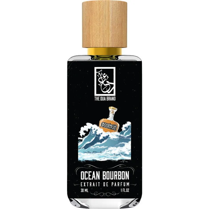 The Dua Brand Ocean Bourbon perfume bottle