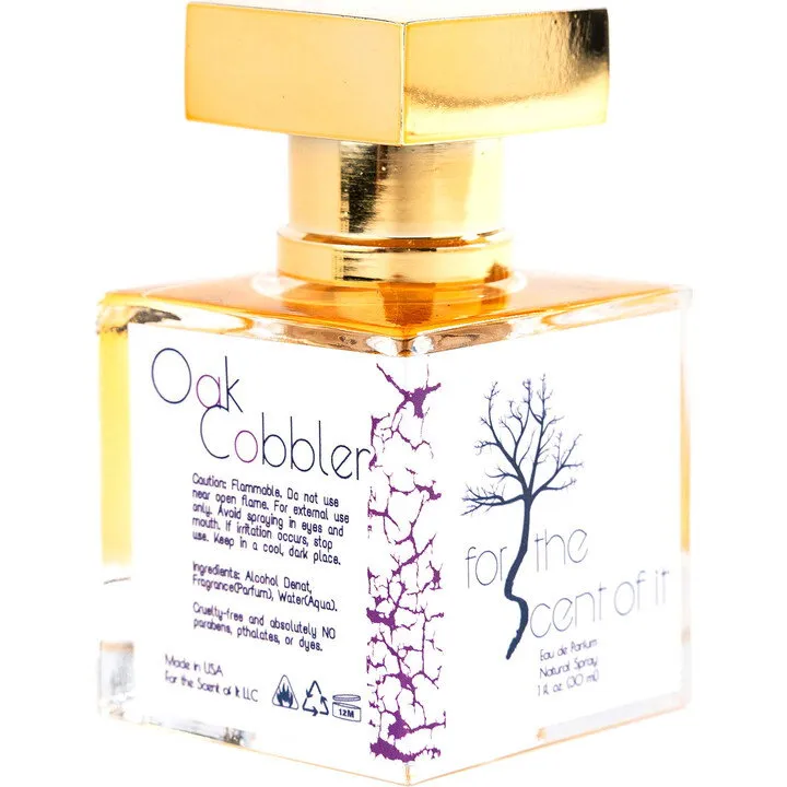 For The Scent Of It Oak Cobbler parfüm şişesi