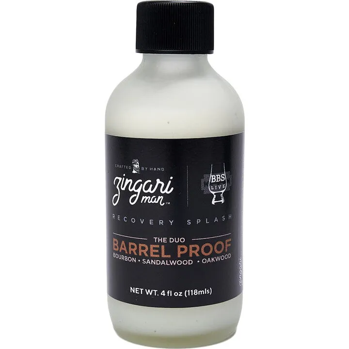 Zingari Man Barrel Proof (Recovery Splash) parfüm şişesi