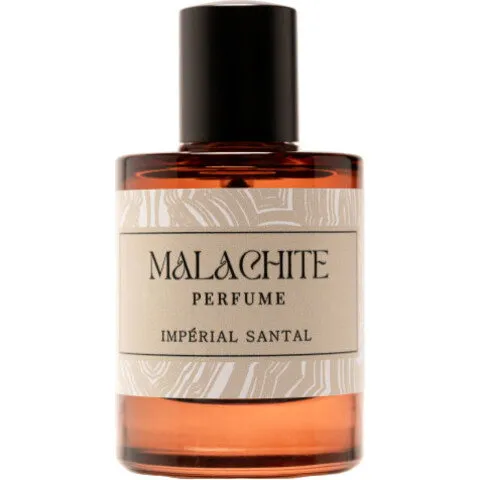 Malachite Impérial Santal perfume bottle