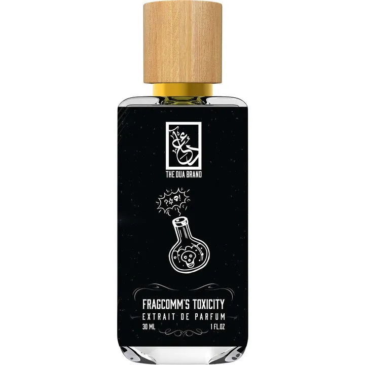 The Dua Brand Fragcomm's Toxicity perfume bottle