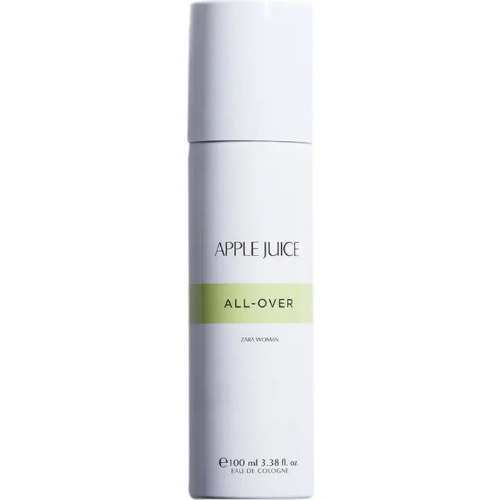 Zara Applejuice All-Over (Eau de Cologne) perfume bottle