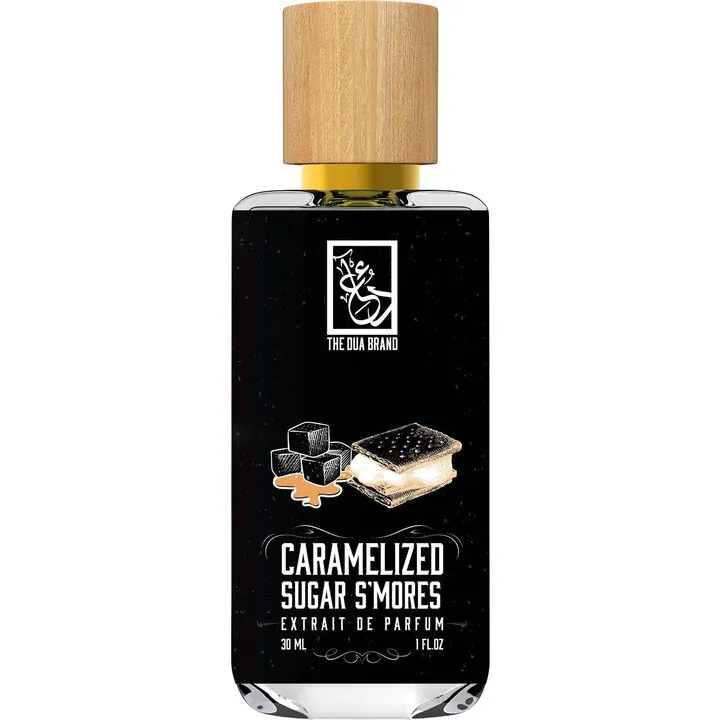 The Dua Brand Caramelized Sugar S'Mores perfume bottle