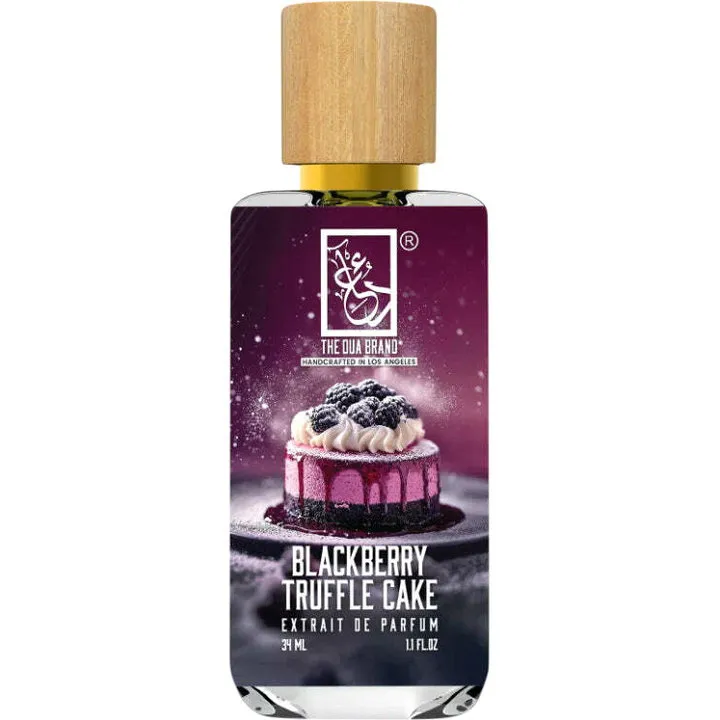The Dua Brand Blackberry Truffle Cake perfume bottle
