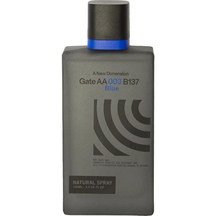 Bershka A New Dimension - Gate AA 003 B137 Blue parfüm şişesi