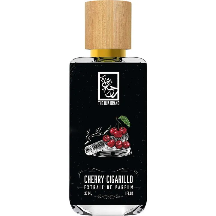 The Dua Brand Cherry Cigarillo perfume bottle
