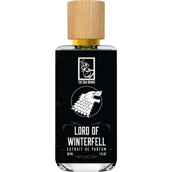 The Dua Brand Lord of Winterfell perfume bottle