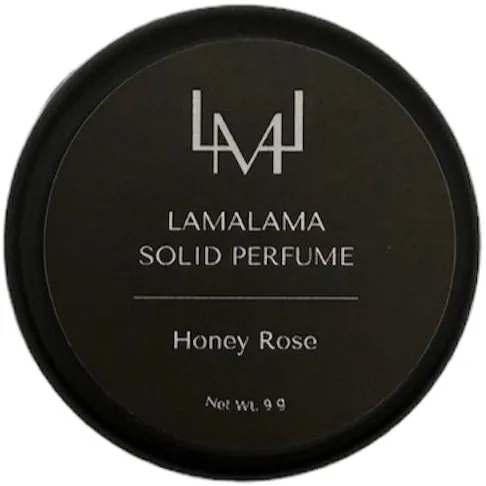 Lamalama Honey Rose perfume bottle