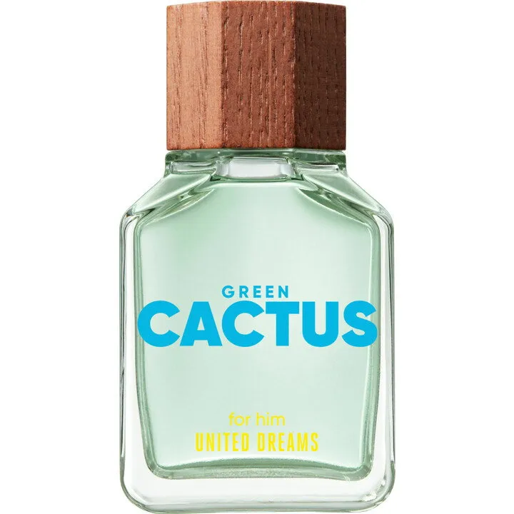Benetton Green Cactus for Him perfume bottle