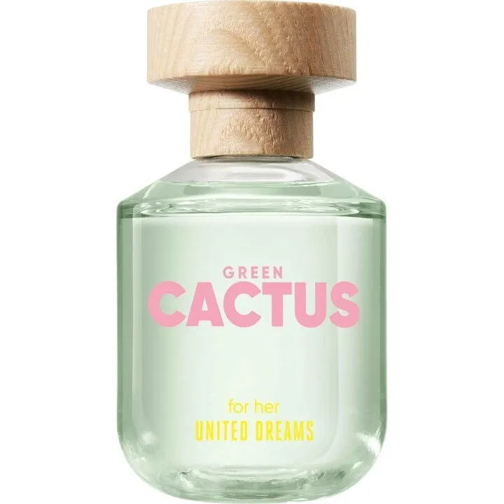 Benetton Green Cactus for Her parfüm şişesi