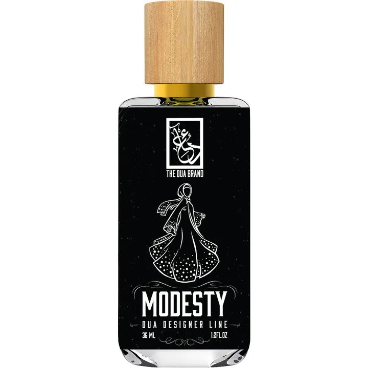 The Dua Brand Modesty perfume bottle