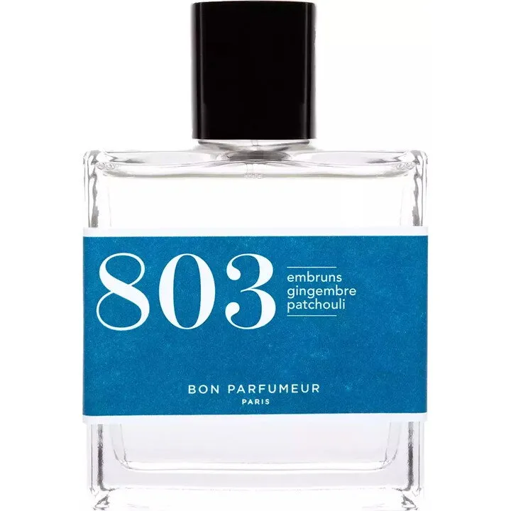 Bon Parfumeur 803 Embruns Gingembre Patchouli perfume bottle