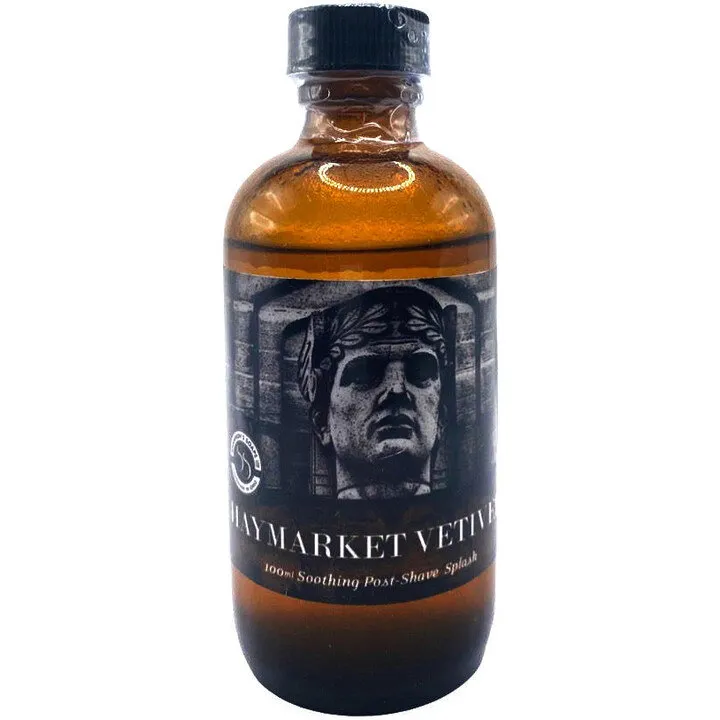 Shannons Soaps Haymarket Vetiver perfume bottle