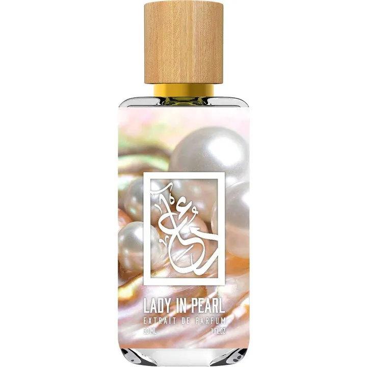 The Dua Brand Lady in Pearl perfume bottle
