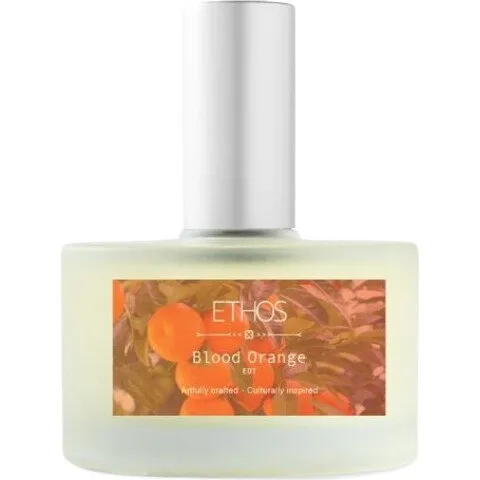 Ethos Grooming Essentials Blood Orange perfume bottle