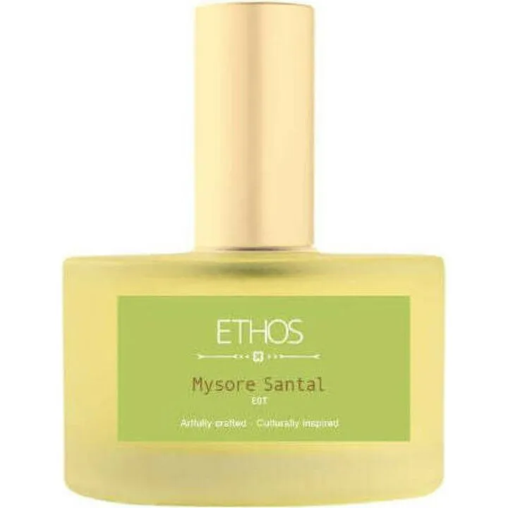 Ethos Grooming Essentials Mysore Santal perfume bottle