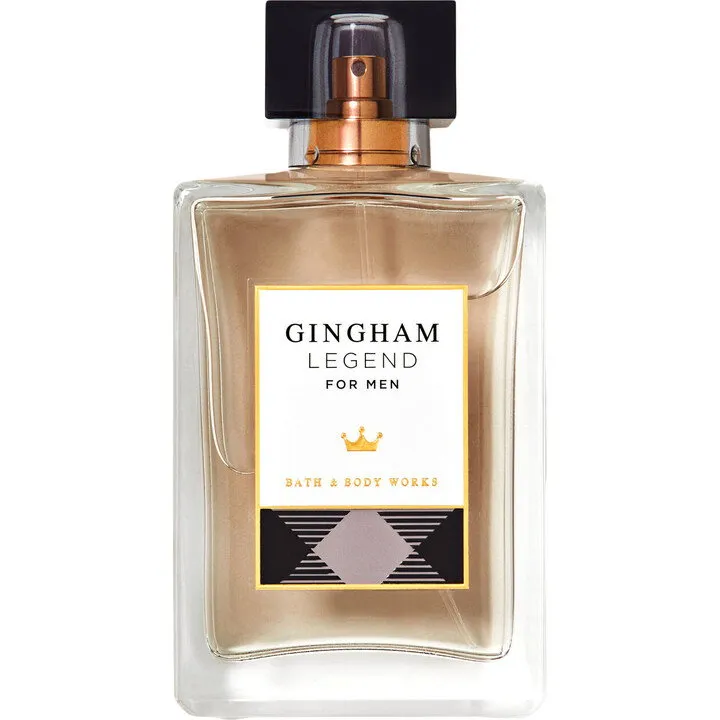 Bath & Body Works Gingham Legend (Cologne) perfume bottle