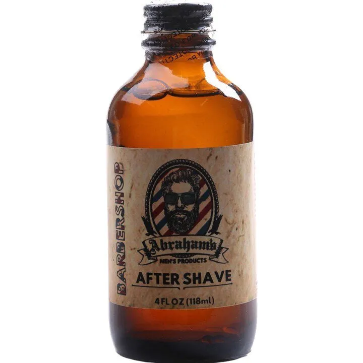 Abraham's Barbershop perfume bottle