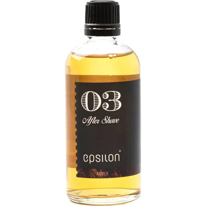 Epsilon 03 - Amber parfüm şişesi