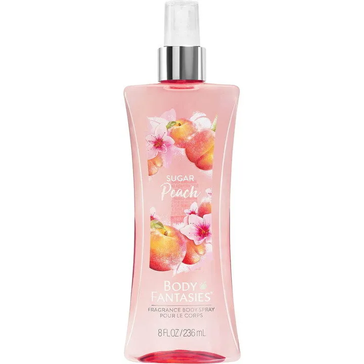 Body Fantasies Sugar Peach perfume bottle