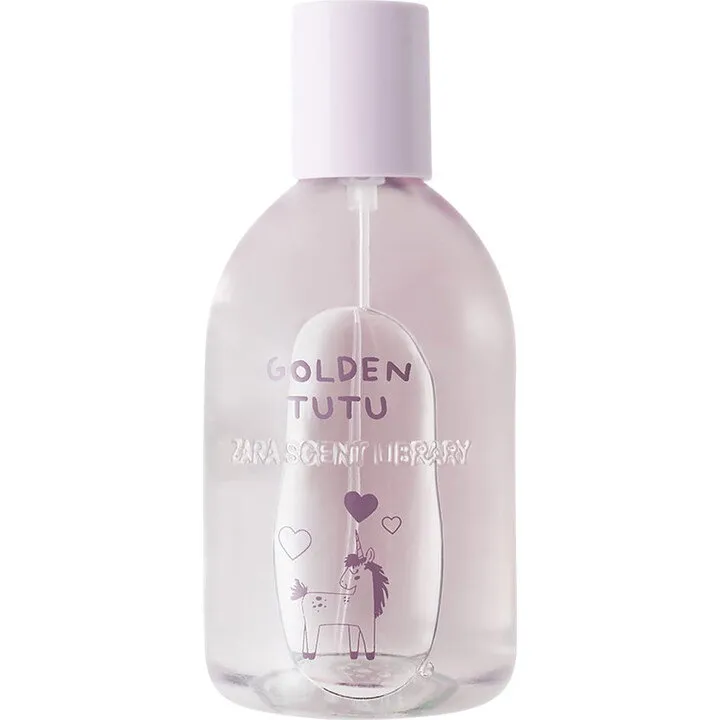 Zara Golden Tutu perfume bottle