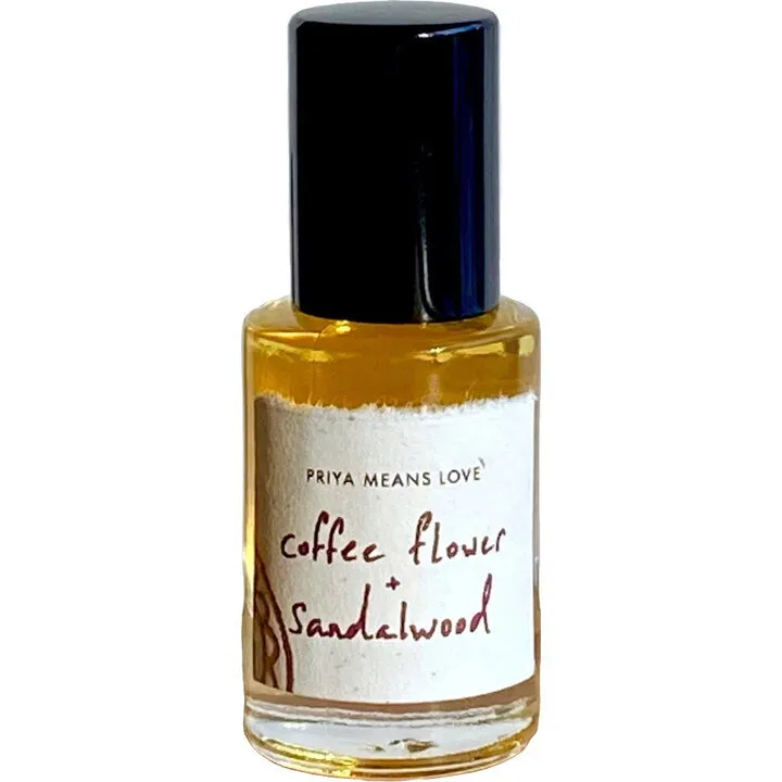 Priya Means Love Coffee Flower + Sandalwood parfüm şişesi