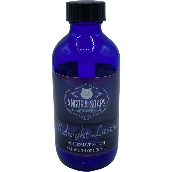 Angora Soaps Midnight Lavender perfume bottle