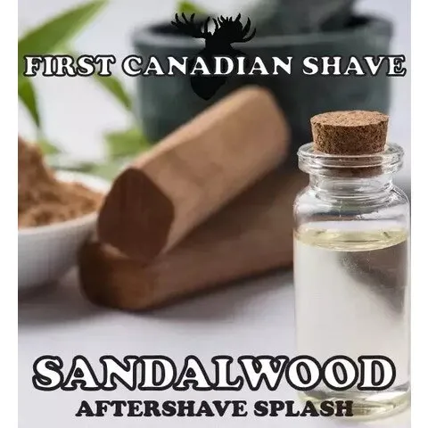 First Canadian Shave Sandalwood parfüm şişesi