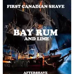 First Canadian Shave Bay Rum and Lime parfüm şişesi