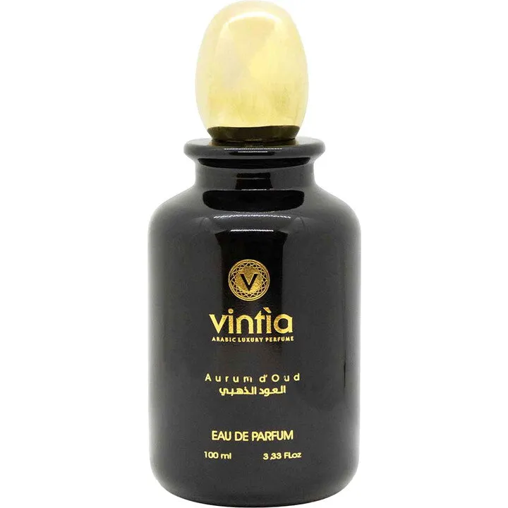 Vintìa Aurum d'Oud perfume bottle