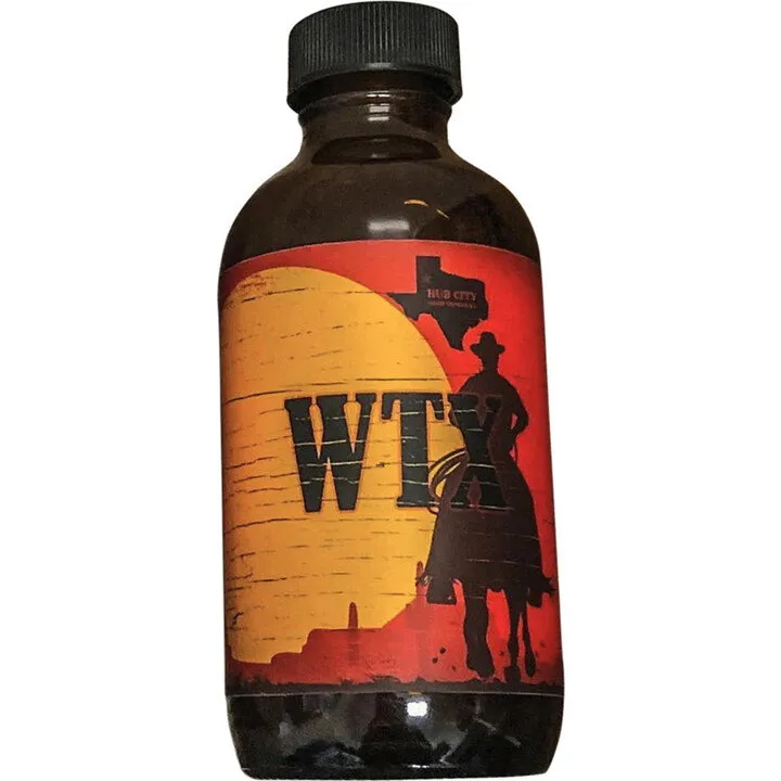 Hub City Soap Company WTX perfume bottle