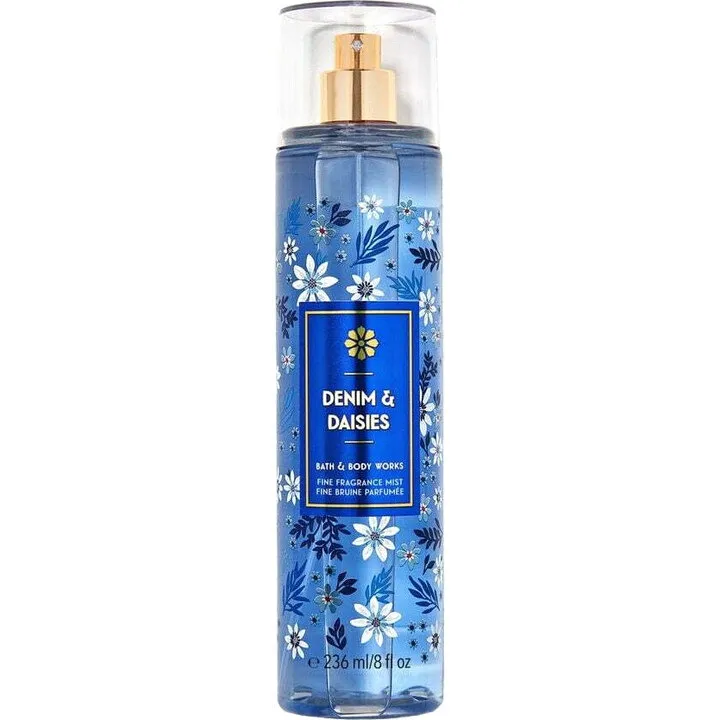 Bath & Body Works Denim & Daisies parfüm şişesi