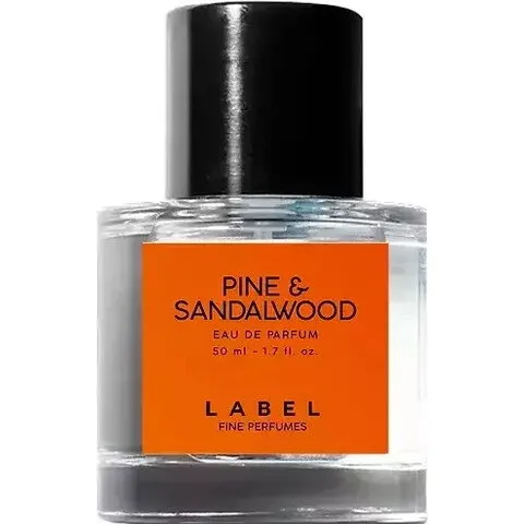 Label Pine & Sandalwood parfüm şişesi