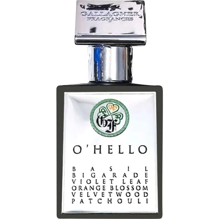 Gallagher Fragrances O'Hello perfume bottle