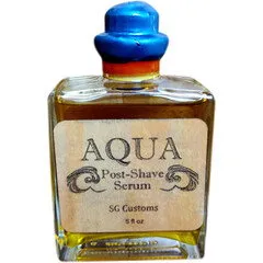 Sē'bŭm Gold Aqua perfume bottle