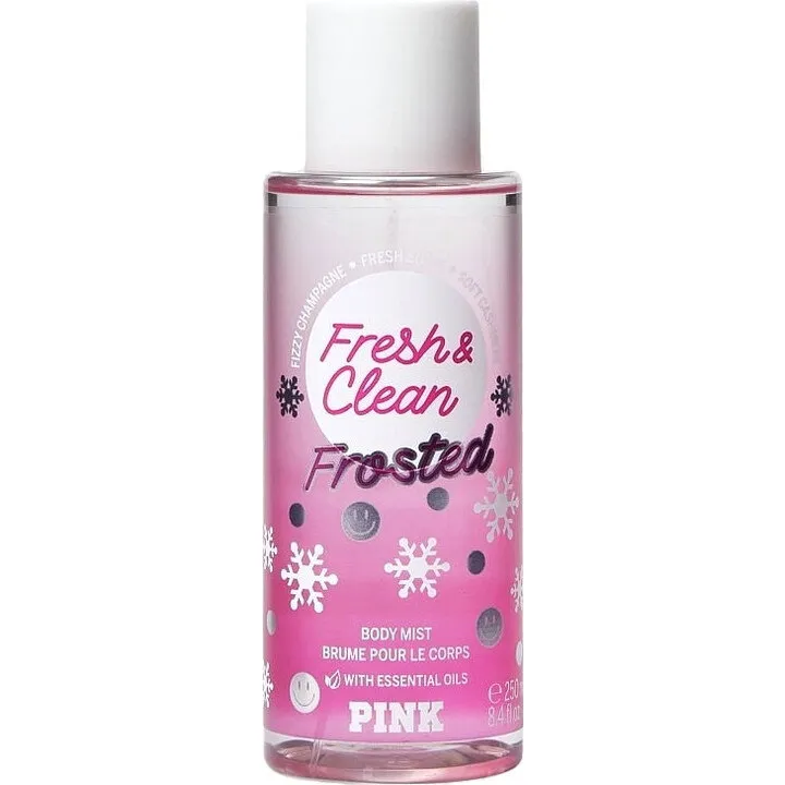 Victoria's Secret Pink - Fresh & Clean Frosted perfume bottle