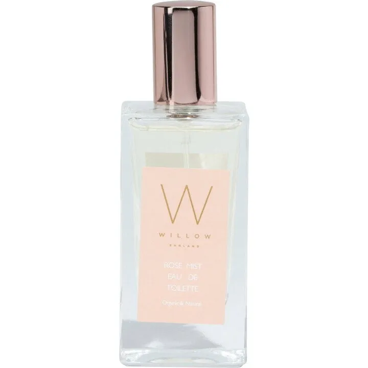 Willow Organic Rose Mist parfüm şişesi