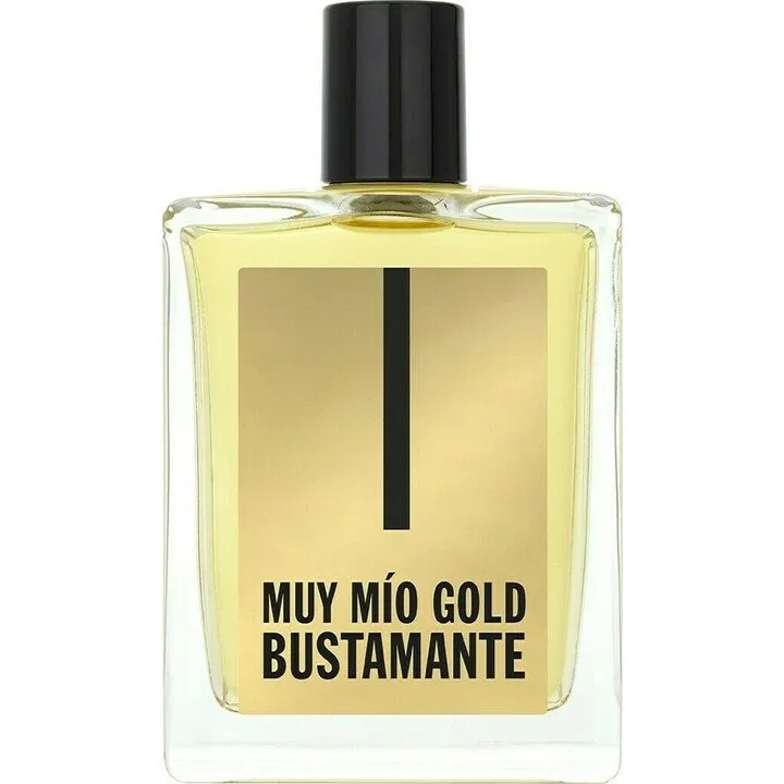 David Bustamante Muy Mío Gold perfume bottle