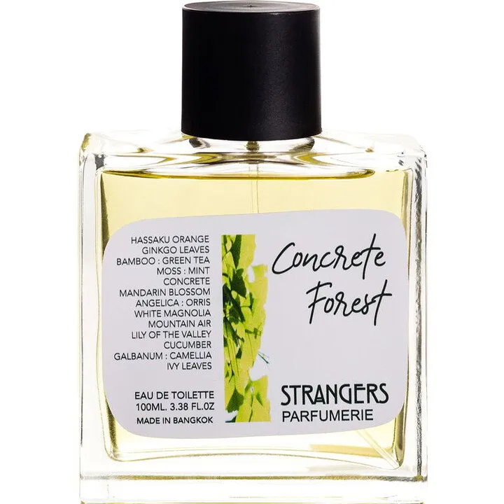 Strangers Parfumerie Concrete Forest parfüm şişesi