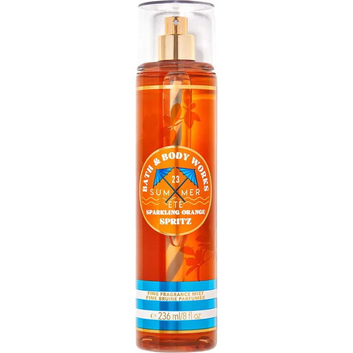 Bath & Body Works Sparkling Orange Spritz perfume bottle