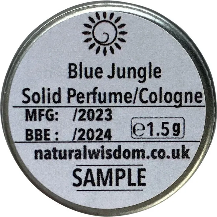 Natural Wisdom Blue Jungle parfüm şişesi