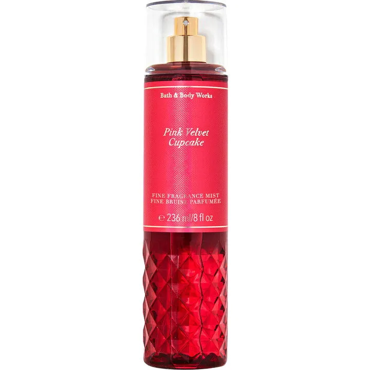 Bath & Body Works Pink Velvet Cupcake parfüm şişesi