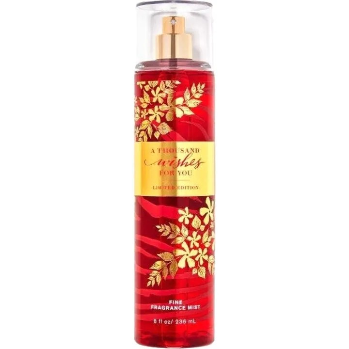 Bath & Body Works A Thousand Wishes for You parfüm şişesi